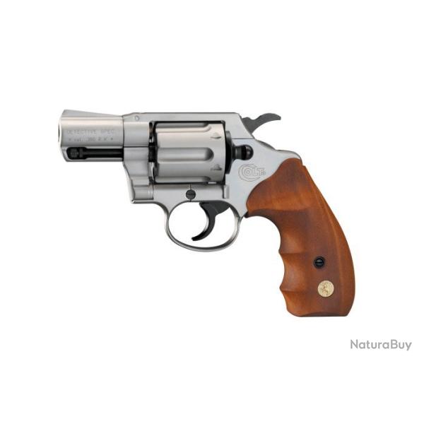 Revolver COLT Detective Sp�cial - Nickel / Wood Cal. 9mm RK