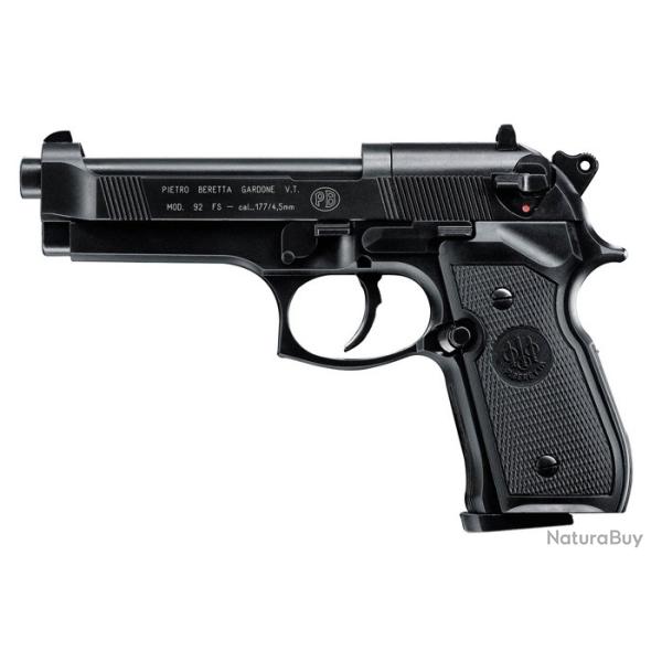 Pistolet Beretta M92 FS noir CO2 Cal. 4,5mm