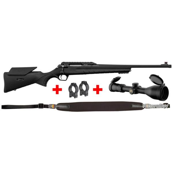 Pack Carabine .308 Monza + lunette d'aff�t 3-12x56 + colliers de montage + bretelle + fourreau