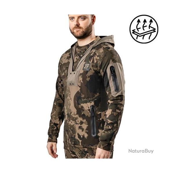 Sweat Nash ZT Lite Luxe Hoodie Camo XL