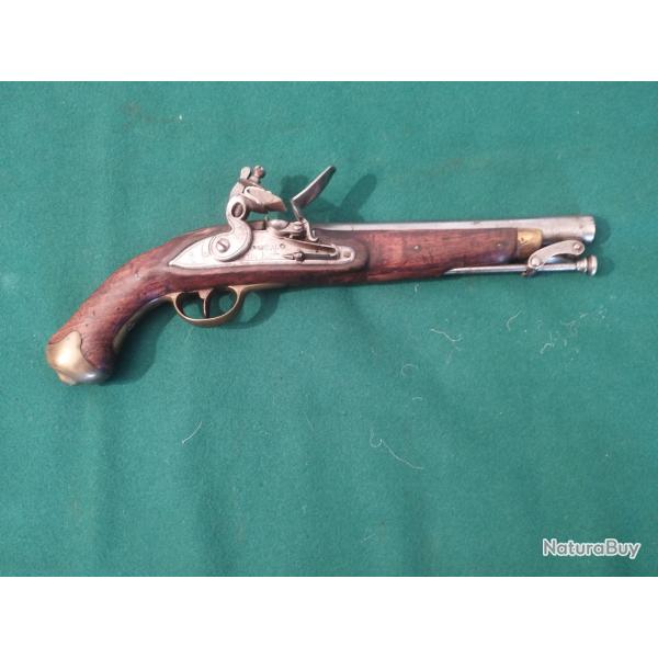 Pistolet Silex  Portuguaise D� Maria II  circa 1839