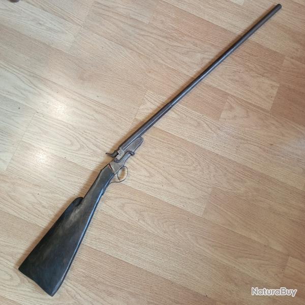 Ancienne carabine Allemande de jardin en cal 24