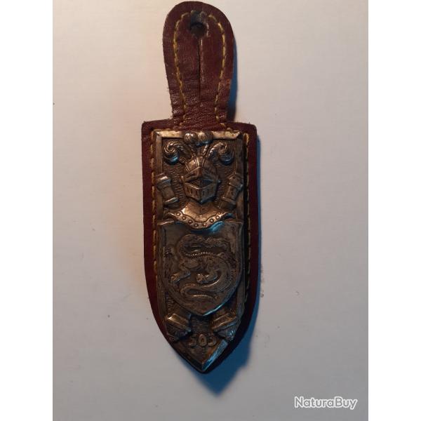 1 insigne du 503e r�giment de Chars de Combat et son cuir