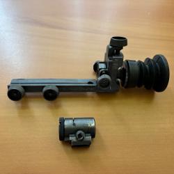 Dioptre Ansch&uuml;tz pour rail 11mm - 1� sans prix de r&eacute;serve !!
