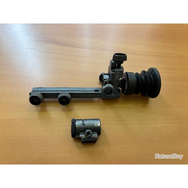 Dioptre Ansch�tz pour rail 11mm - 1� sans prix de r�serve !!