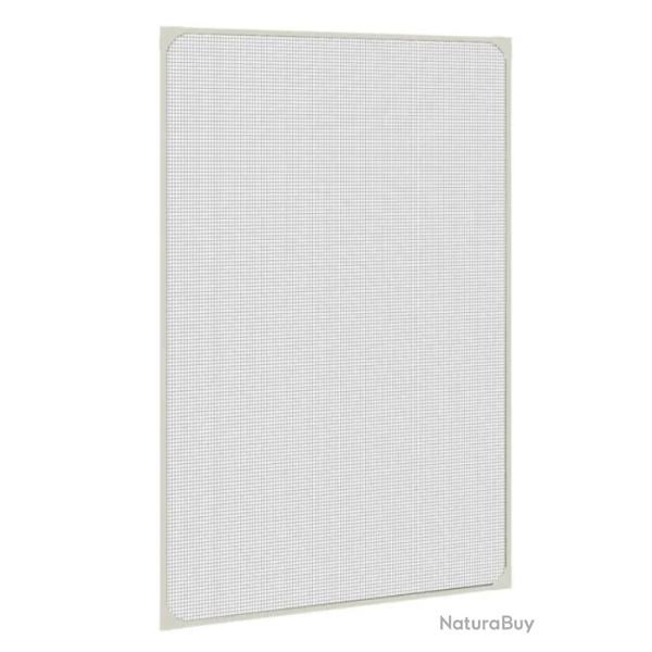 Moustiquaire magn�tique fen�tre blanc 80x120 cm fibre verre d�coupable