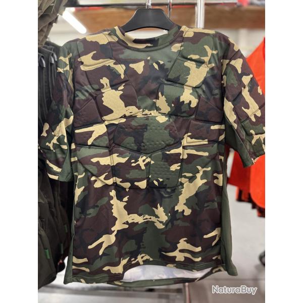 SWAP T-SHIRT DE PROTECTION CAMO CE PAINTBALL S / M