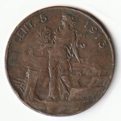 Pi&egrave;ce de Monnaie Italie  5 Cent Victor-Emmanuel III 1913