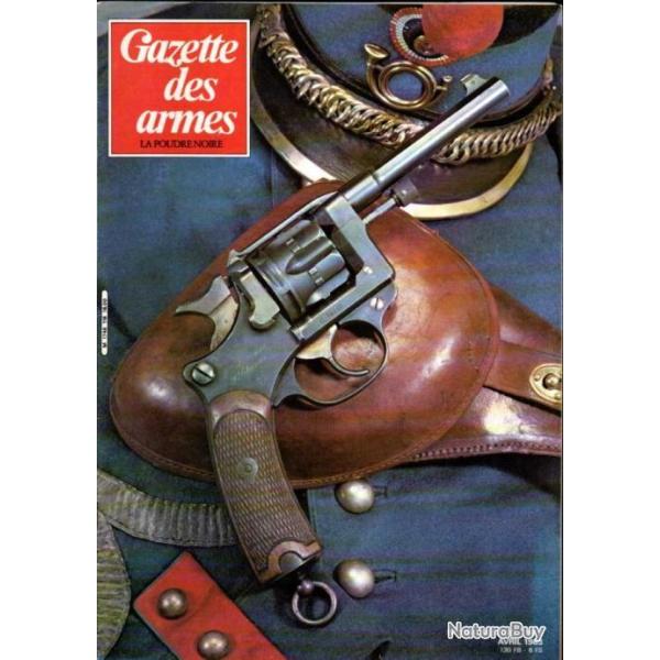 gazette des armes 116 , fsa 49-56, revolver 1892, �tuis r�volvers fran�ais 1876-1940, berry au bac,