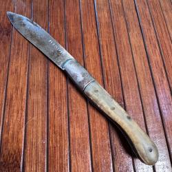 Couteau pliant ancien &laquo; LE PAYSAN &raquo; - d&eacute;but XXe si&egrave;cle Vers 1900