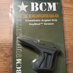 BCM kinestic angled grip,keymod version,gris