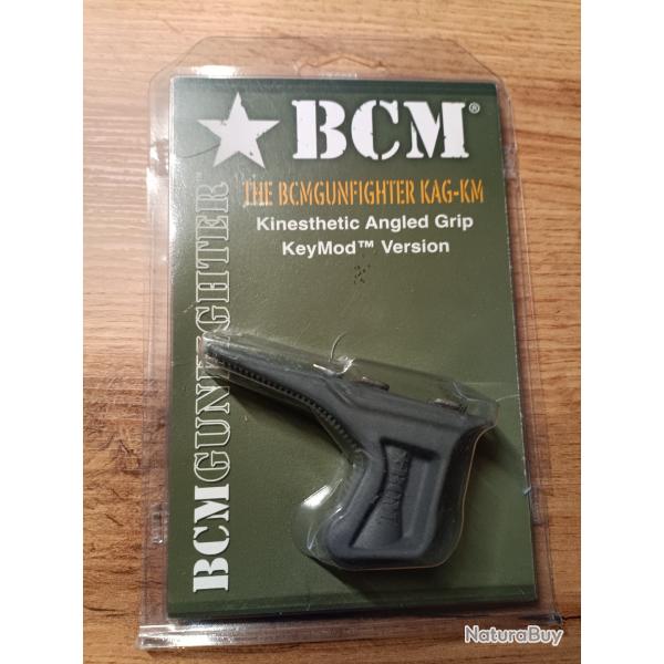 BCM kinestic angled grip,keymod version,gris