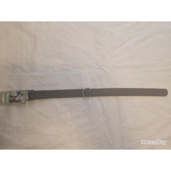 Collier en cuir Kerbl Vegas HQ noir T 41-47cm HILMAR SUPER DESTOCK !!!