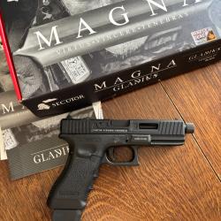Pistolet Gladius Magna III Secutor - GBB - CO2 - Noir (1 joules)