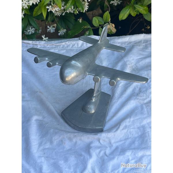 Maquette d'agence avion aluminium