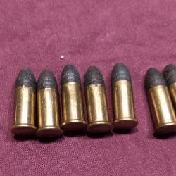 Lot2 9 munitions &agrave; ammorces cach&eacute; Cal320 poudre noire en tr&egrave;s bon &eacute;tat de conservation!