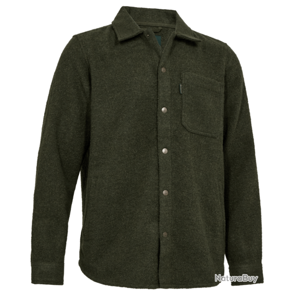 Surchemise Wilder en laine kaki DEERHUNTER-3XL