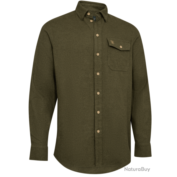 Chemise en coton Evan kaki DEERHUNTER-43/44