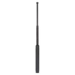 Matraque t&eacute;lescopique 21" acier tremp&eacute; avec &eacute;tui poign&eacute;e mousse