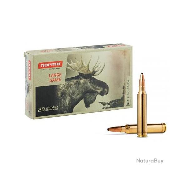 Cartouches NORMA calibre 8X57JRS VULKAN 196GR x20