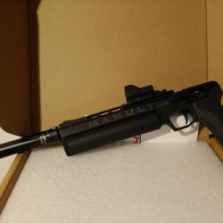 Pistolet PCP calibre 5.5 Manul AGN Technology Custom + accessoires