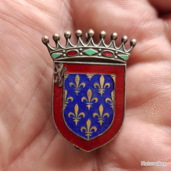 INSIGNE ESCADRON TRANSPORT 2 / 64 MAINE ( EMAIL GRAND FEU )