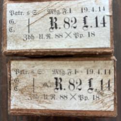 Paquet cartouche gewher98 vide