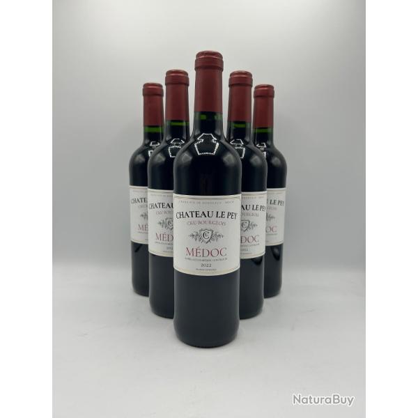 2022 Ch�teau Le Pey Medoc Cru Bourgeois - 6 Bouteilles