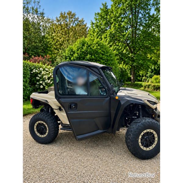 Buggy SSV Yamaha Wolverine RMAX 1000 - Cabine compl�te - 800 km - �tat neufV