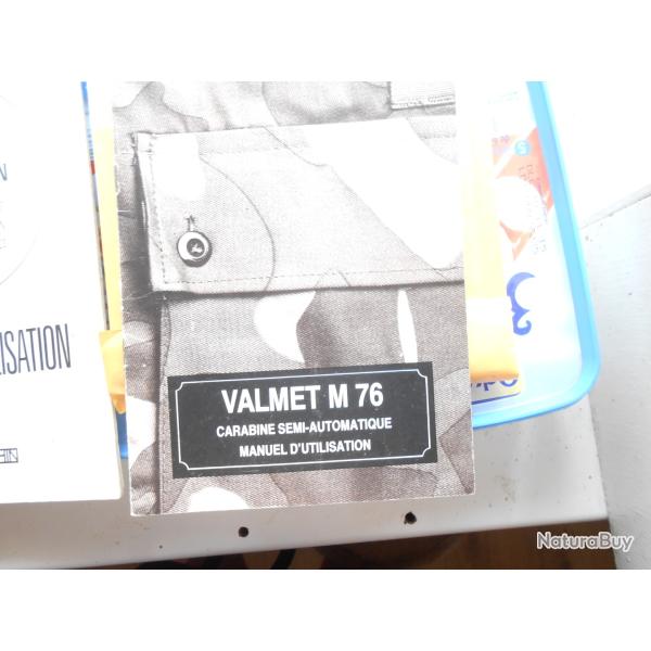 Lot de manuels d'utilisationpour armes