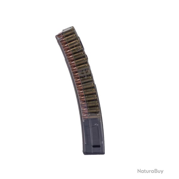 CHARGEUR ETS TRANSLUCIDE "SMOKE" H&K MP5 30 coups 9x19