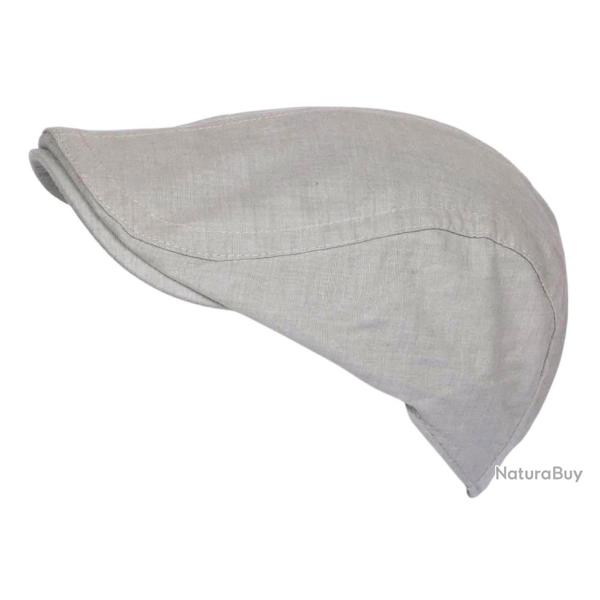 Casquette Plate Gris Clair Vintage Ajustable - B�ret Et� en Coton Look Homme Femme Taille unique Gri