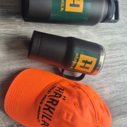 lot harkila casquette/ gourde / mug