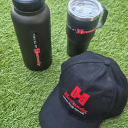 lot hornady casquette/ gourde / mug