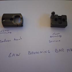Demi montage EAW browning bar