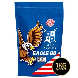 Billes Airsoft EAGLE 0.23gr Blanche - Delta Armory - Sac 1Kg