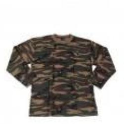 Camo US Shirt Langarm Xl