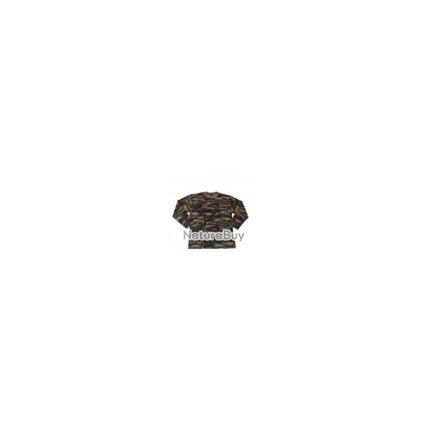 Camo US Shirt Langarm Xl