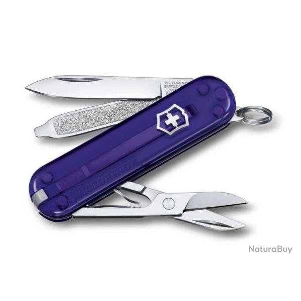 CANIF VICTORINOX CASSIC SD TRANSLUCIDE PERSIAN INDIGO