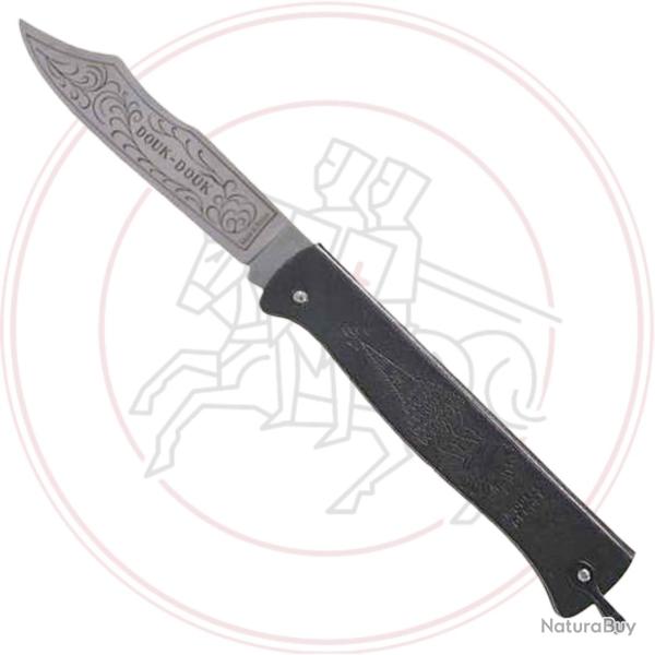 COUTEAU DOUK-DOUK BRONZAGE D'ARME 11 CM CARBONE