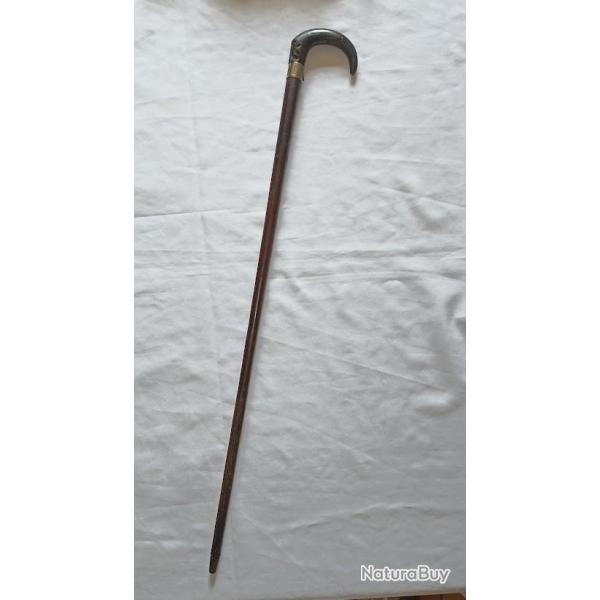 Canne fusil de marche � syst�me dissimul� calibre 12mm rare
