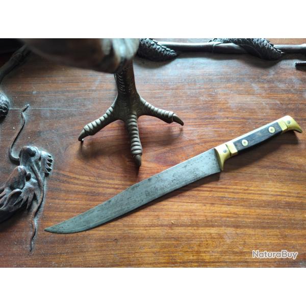 Couteau de poilu WW1 dit de boucher r�f�renc� TBE.