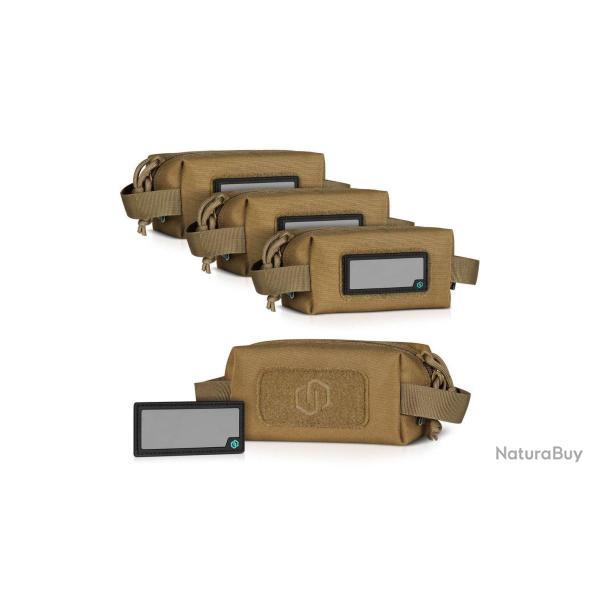 SAVIOR EQUIPMENT MINI SAC MUNITIONS (4 PI�CES) TAN