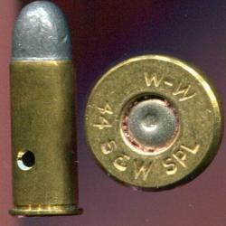 .44 S&W Sp&eacute;cial - marque : WW - balle plomb