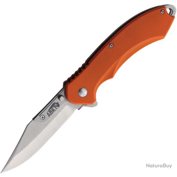 Couteau Pliant ABKT Tac Switch Lames Interchangeables Manche G10 Orange Linerlock AB1032H