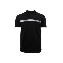 Polo s&eacute;curit&eacute; priv&eacute;e noir GK SAFETEK&reg; - agent de s&eacute;curit&eacute; L/104