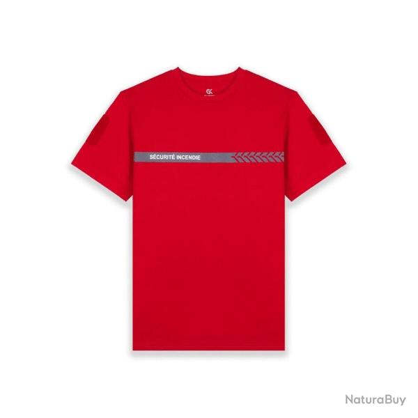 T-shirt s�curit� incendie GK SAFETEK SSIAP� L/104