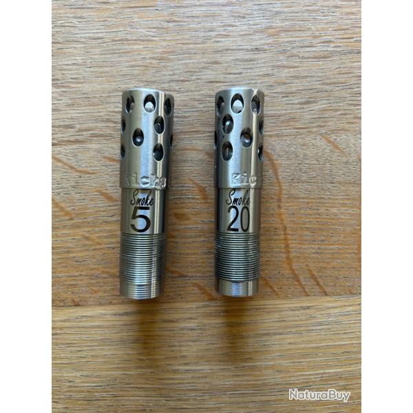 Lot de 2 chokes Smoke kicks B525 cal 20