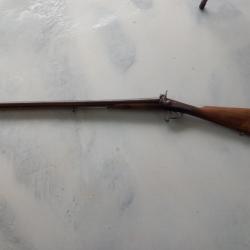 Saint-Etienne fusil chasse juxtapos&eacute;s &agrave; poudre noire