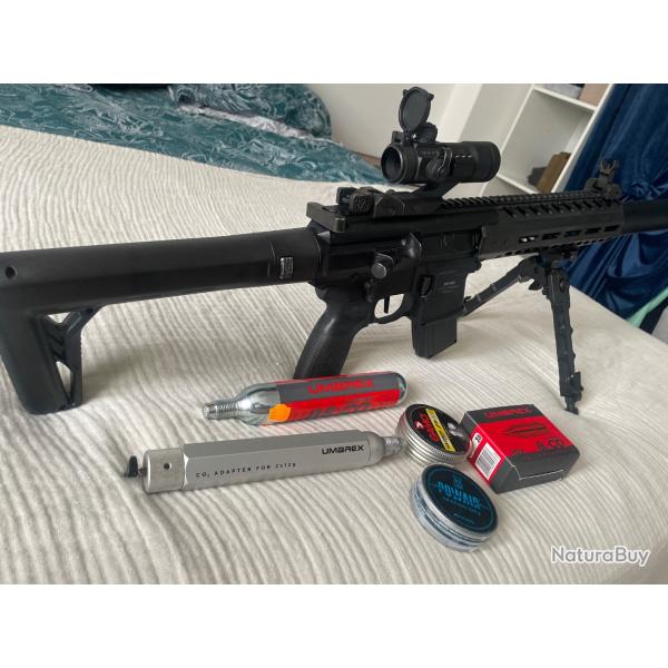 Sig Sauer MCX GEN 2 CO2 noir cal. 4.5mm 7.3 joules